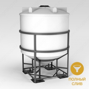 Емкость ФМ 5000л в обрешетке в Минеральных Водах